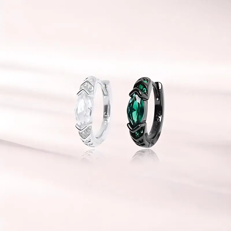 LUCA S999 Fine Silver Earrings Unisex-5