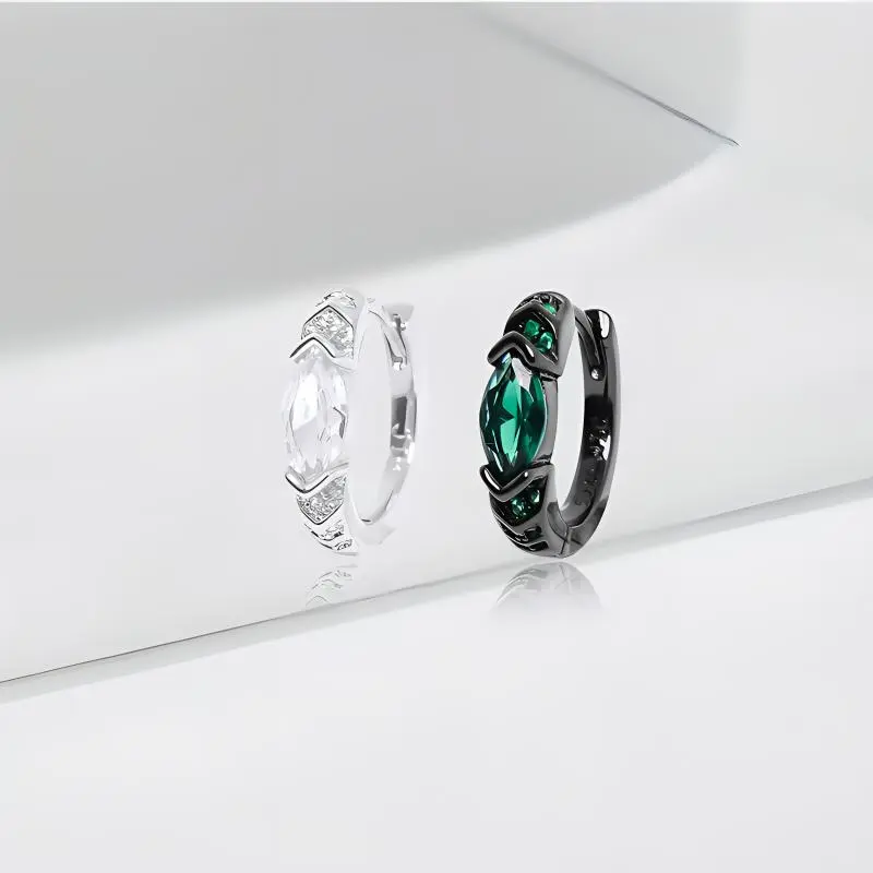 LUCA S999 Fine Silver Earrings Unisex-6