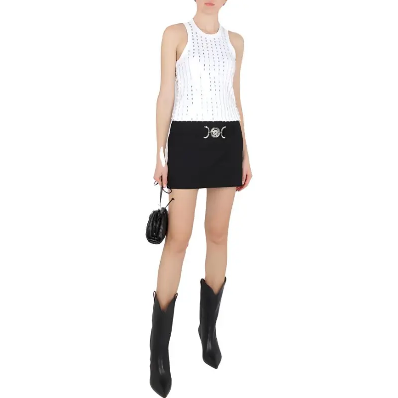VERSACE Medusa Biggie Miniskirt-2