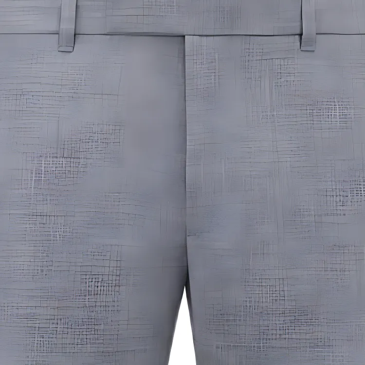 DIOR Icon FW24 Suit Trouser Men's Gray-2