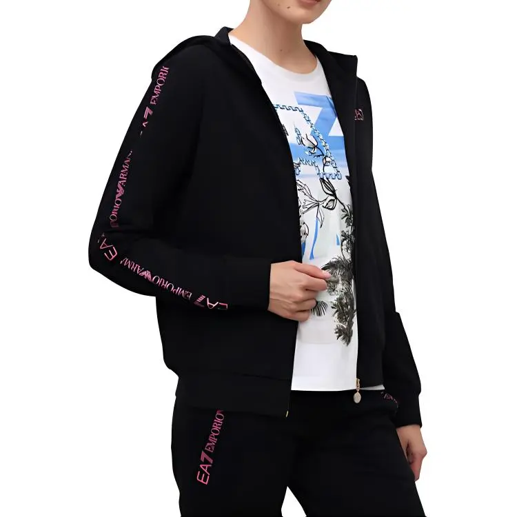EMPORIO ARMANI EA7 Jackets & Coats Women's Black-2