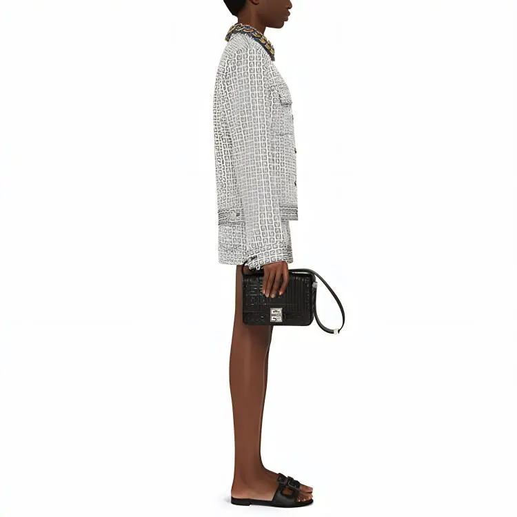 Givenchy 4G Jacquard Mini Skirt-3