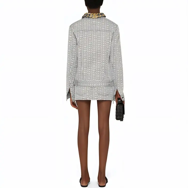 Givenchy 4G Jacquard Mini Skirt-2