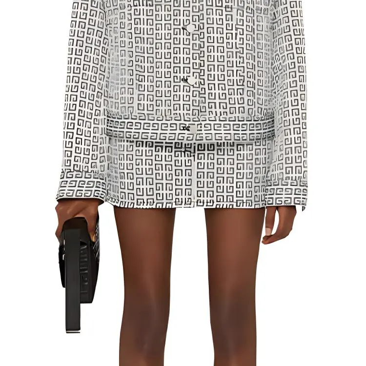 Givenchy 4G Jacquard Mini Skirt-4