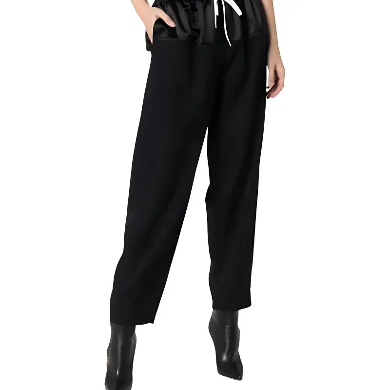 GIVENCHY Knitted Sports Pants Women's Black-1