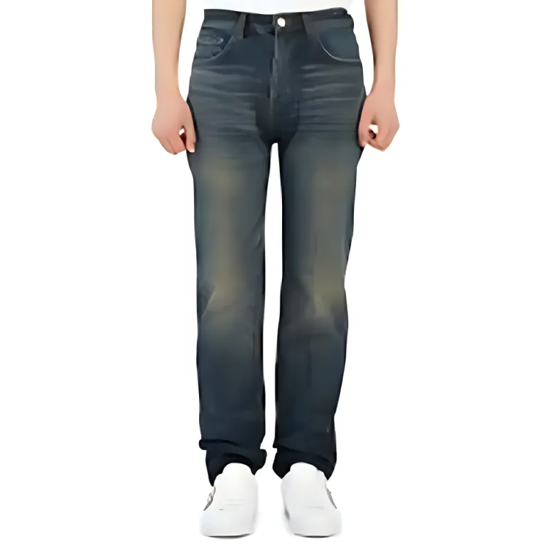 Balenciaga Jeans Men Blue-2