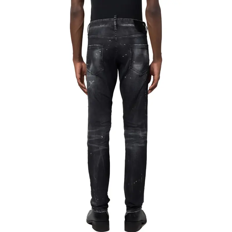 DSQUARED2 Low rise Distressed Skinny Jeans-2
