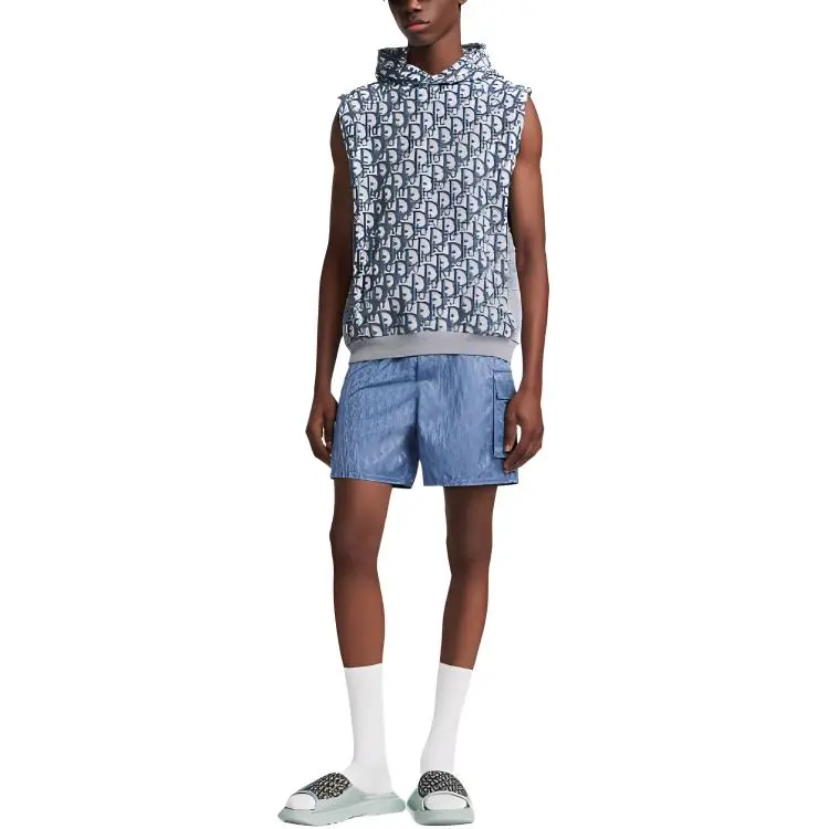 DIOR Sweatshirts Men Blue-2