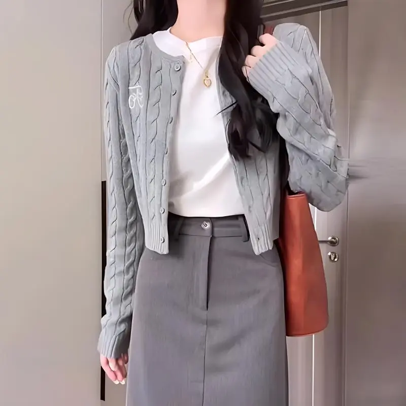 JOSR Knitwear Women's Gray Top-4
