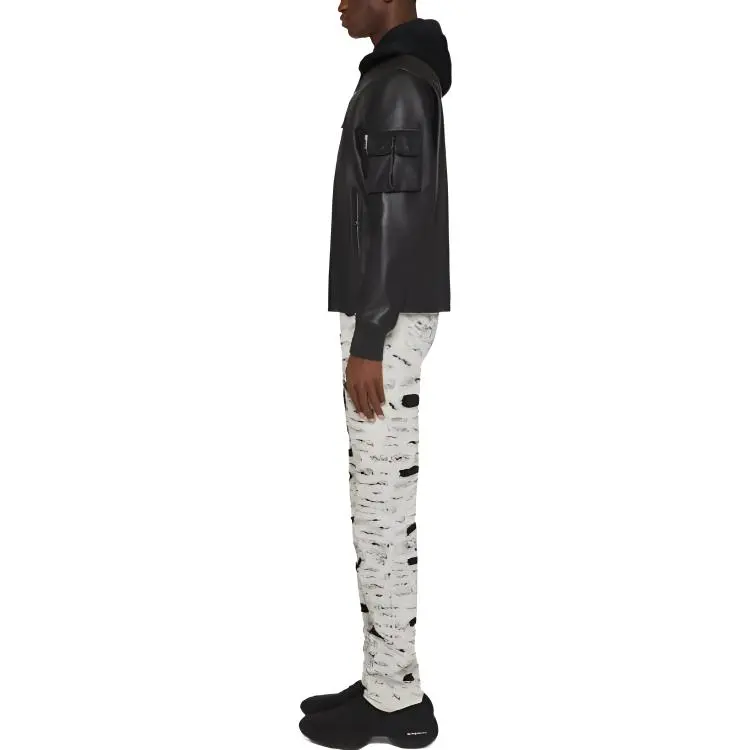 GIVENCHY X Disney 101 FW22 Jeans Men's Beige Yellow-3