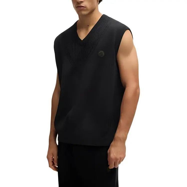 HUGO BOSS SS25 Tank Top Men's Black-3