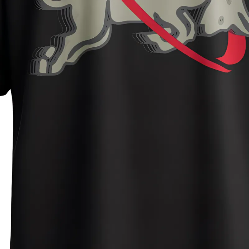 HUGO BOSS X Racing Bulls Bull print Cotton T shirt-5