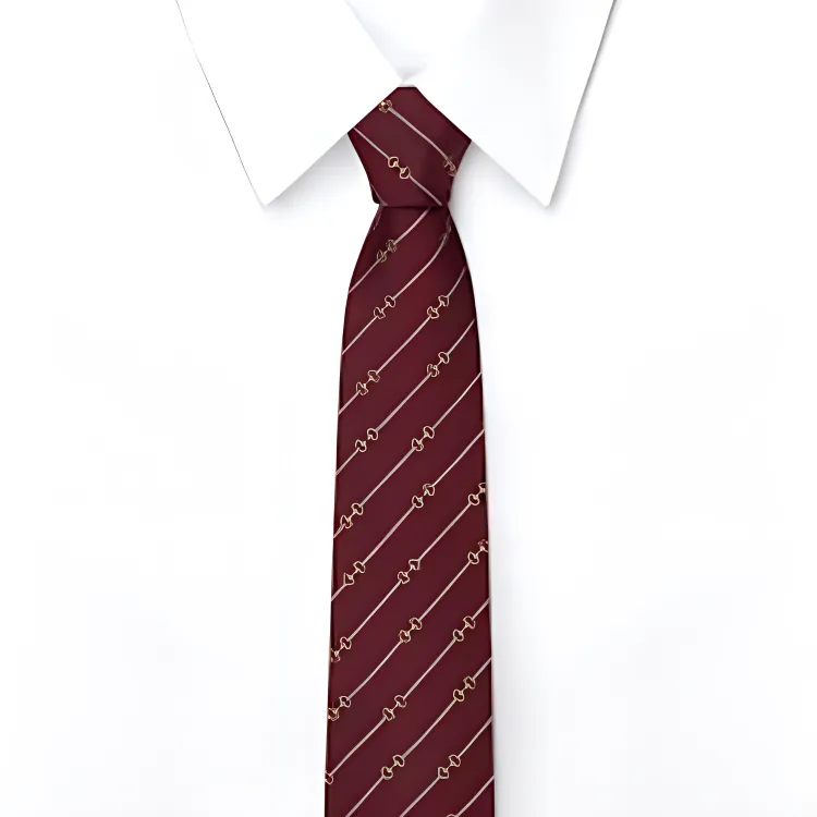 GUCCI Horsebit jacquard Silk Tie-2