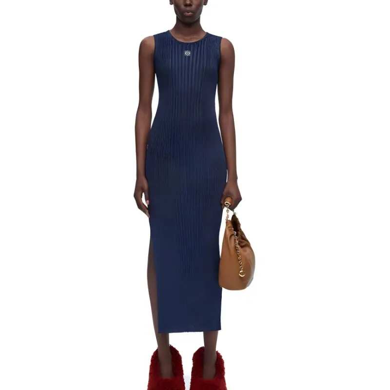 LOEWE Tank Dress 'Dark Blue'-1