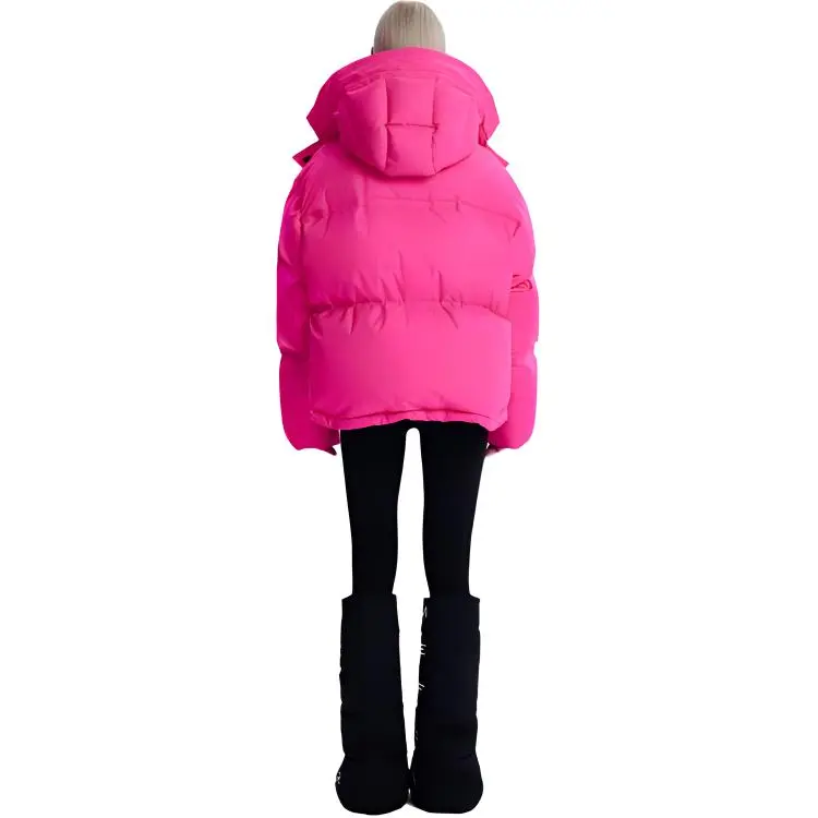 MEFUR Down Jacket Women's Neon Pink-0