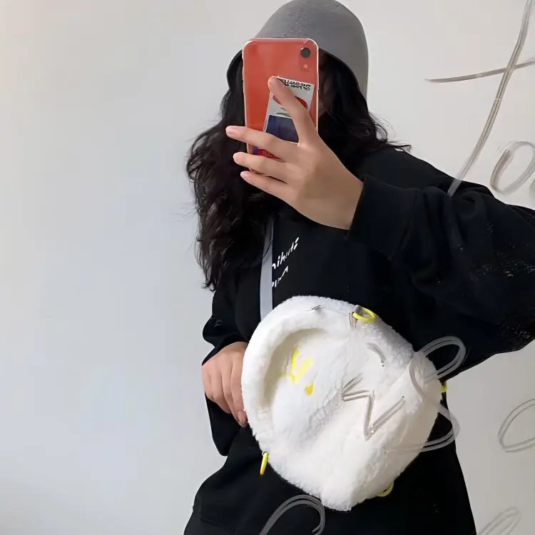PUMA Sherpa Backpack Mini Unisex White-3