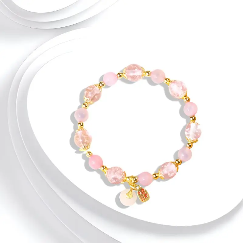 JOYDINNY Colored Glaze Bracelets Unisex-3