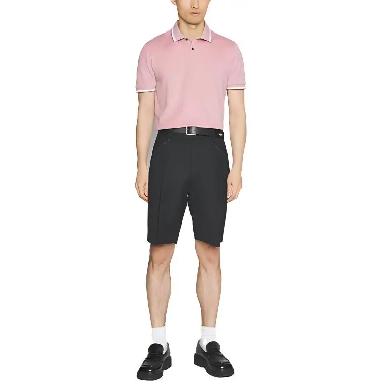 HUGO BOSS SS23 Polo Shirt Men's Pink-1