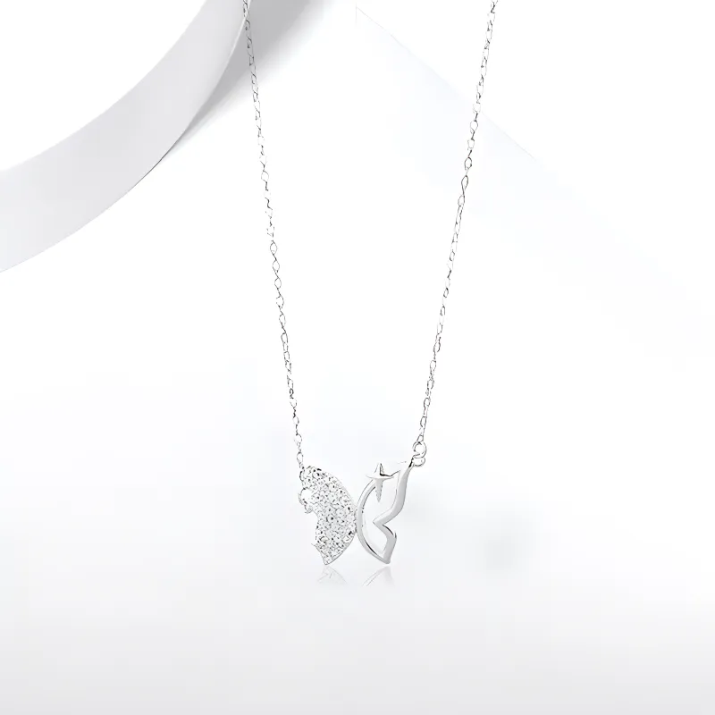 JOYDINNY S999 Fine Silver Necklaces Women's-2