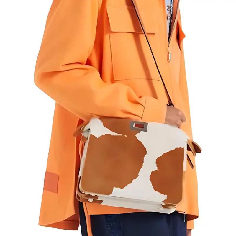 FENDI SS23 Jackets Coats Men's Orange-5