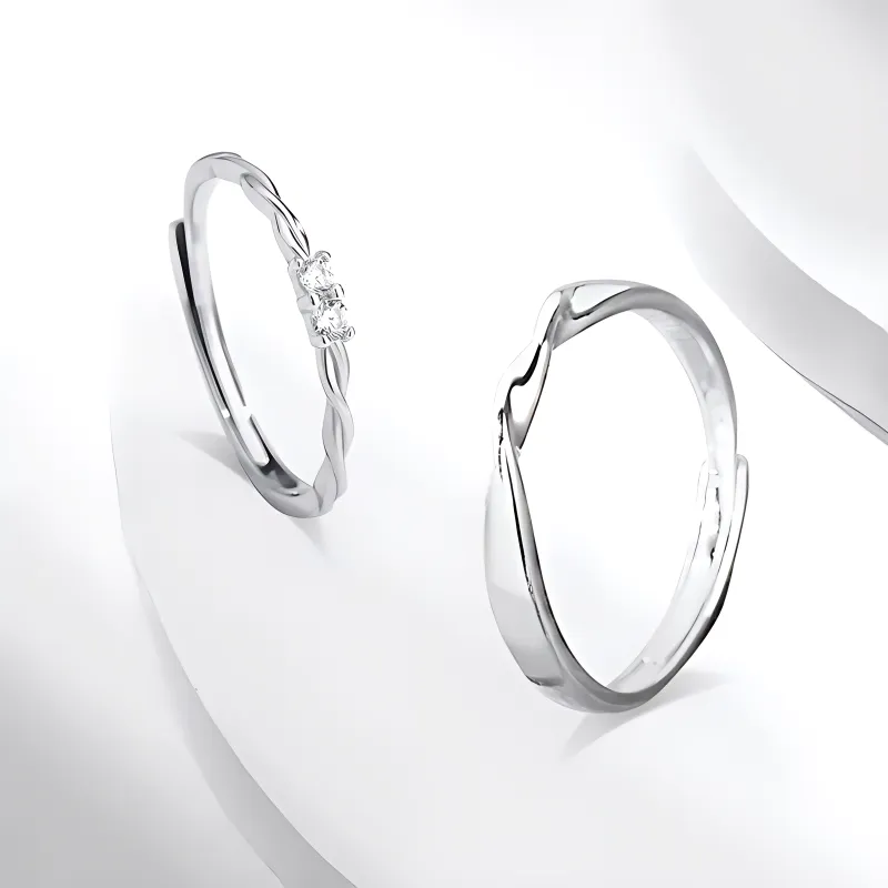 JOYDINNY S925 Silver Rings Unisex-2