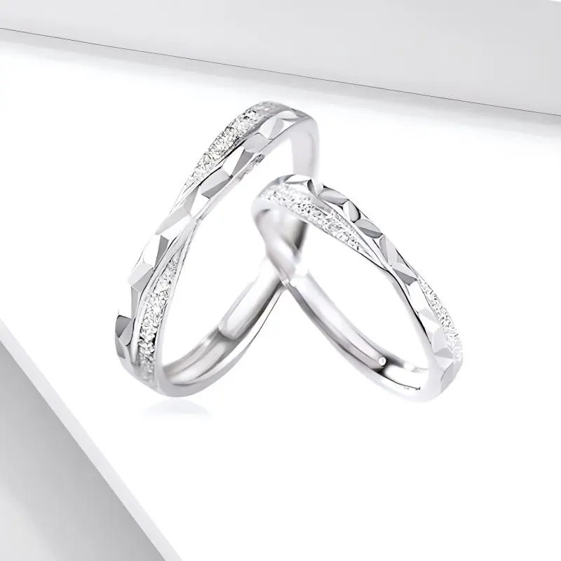 JOYDINNY S999 Fine Silver Rings Unisex-1