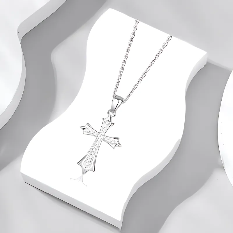 JOYDINNY S925 Silver Necklaces Women's-1