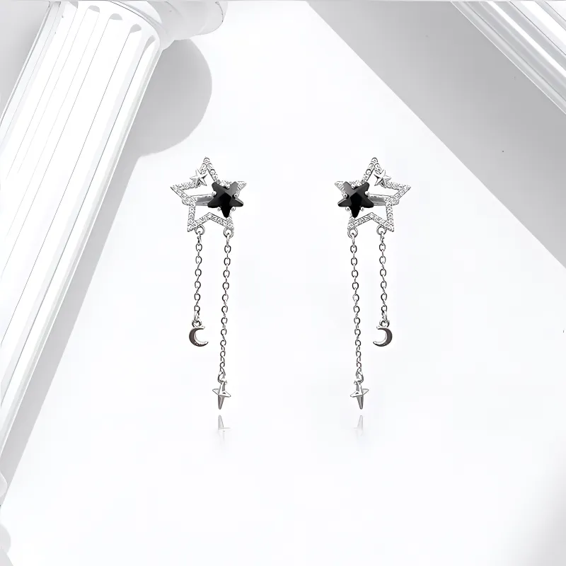 JOYDINNY Alloy Clip On Earrings Women's-3