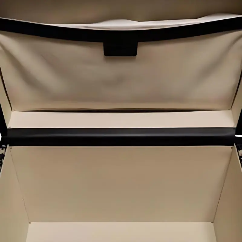 DIOR Vespa Collaboration Limited Edition Canvas Hard Case Travel Bag Makeup Case Handbag Unisex Black/White-3