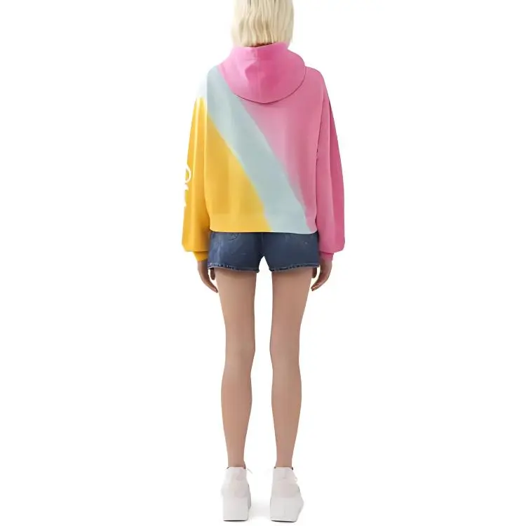 Chloé Logo Printed Drawstring Hoodie-3