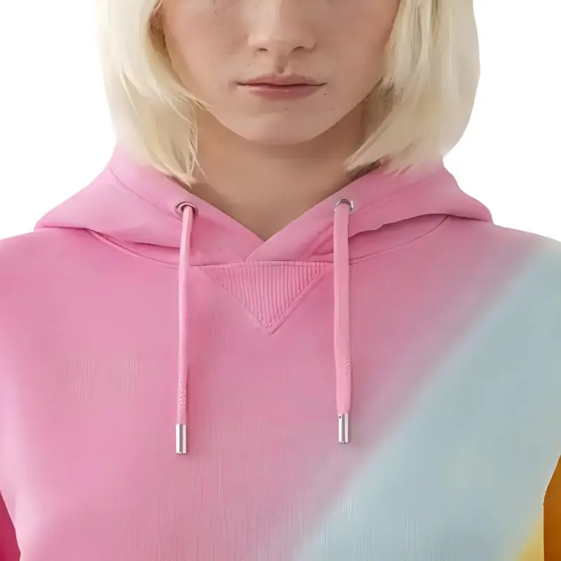 Chloé Logo Printed Drawstring Hoodie-4