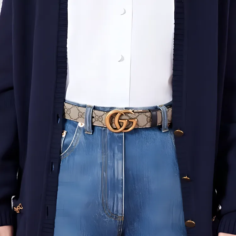 GUCCI Gg Marmont Reversible Belt-2