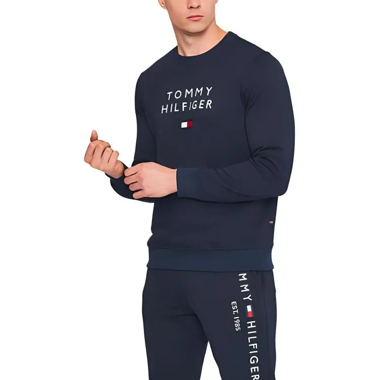 Tommy Hilfiger Sweatshirt Men's Navy Blue-3