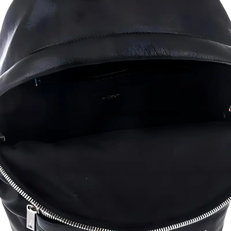 SAINT LAURENT Artificial Leather Backpack Women's Black-3