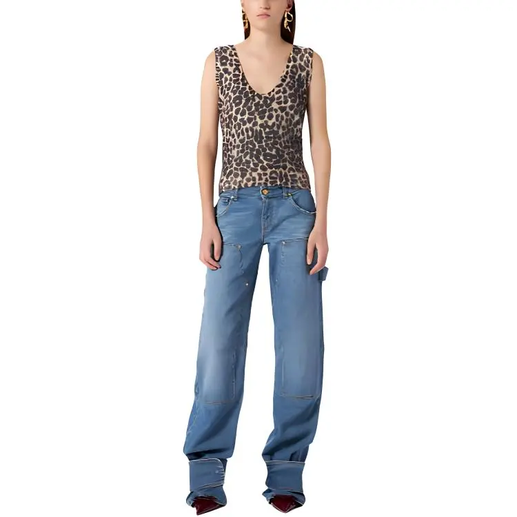 Blumarine Leopard print Tank Top-1