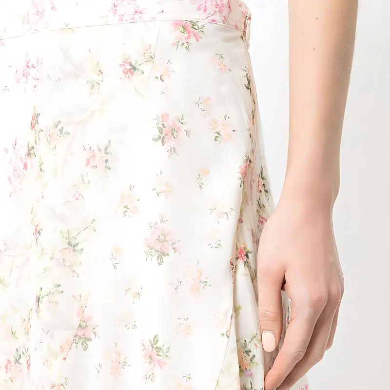 Polo Ralph Lauren Casual Long Skirts Women's White-4