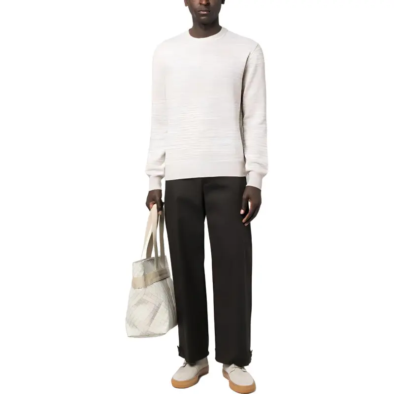 Zzegna Knitwear Men's Light Beige-1