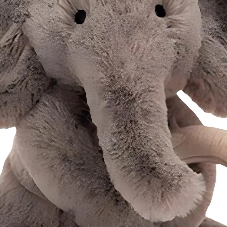 JELLYCAT Jungle Animal Collection Elephant Dolls Plush Doll 14cm Height-2