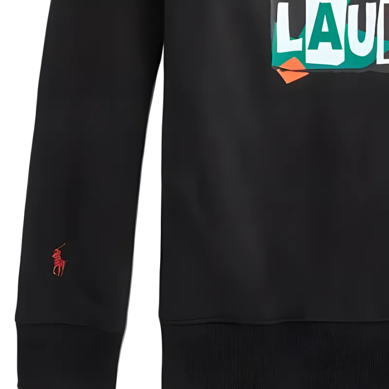 Polo Ralph Lauren SS22 Sweatshirt Men's Black-3