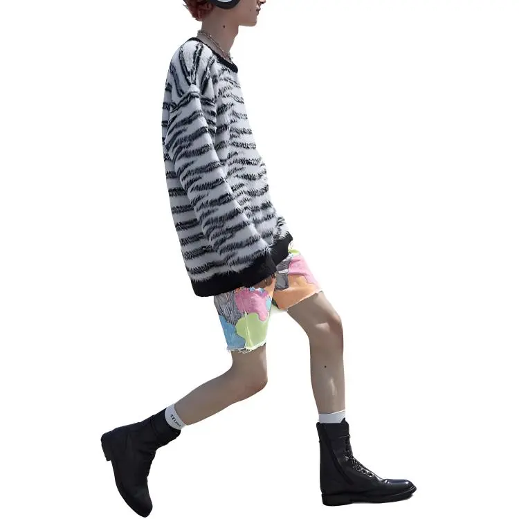 CELINE SS21 Sweater Men's Black White-2