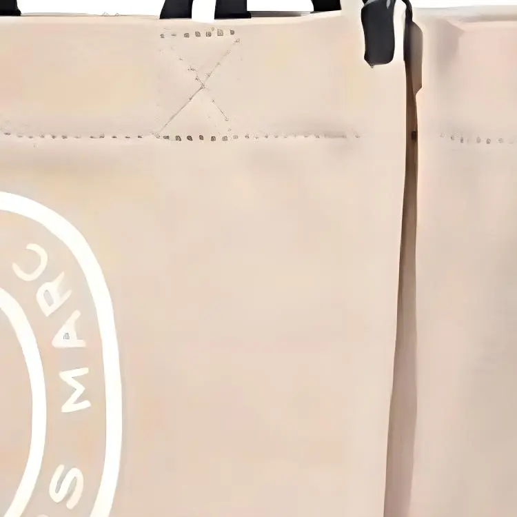 MARC JACOBS Canvas Bag, Handbag, Shoulder Bag Unisex White-4