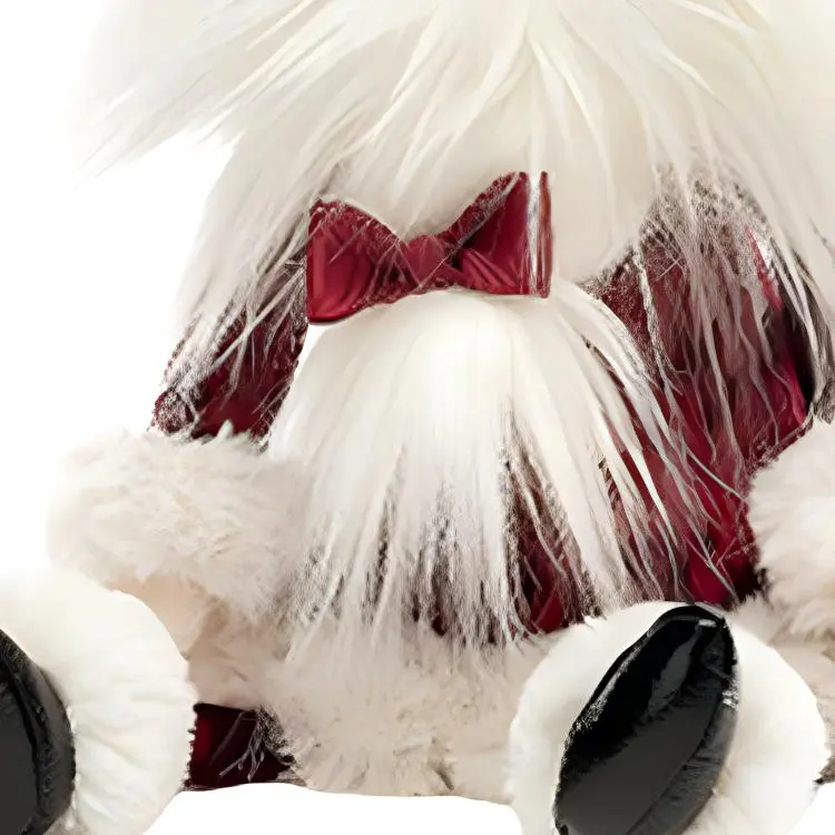 JELLYCAT Christmas Series Deep Red Dolls Plush Doll 34cm High-3