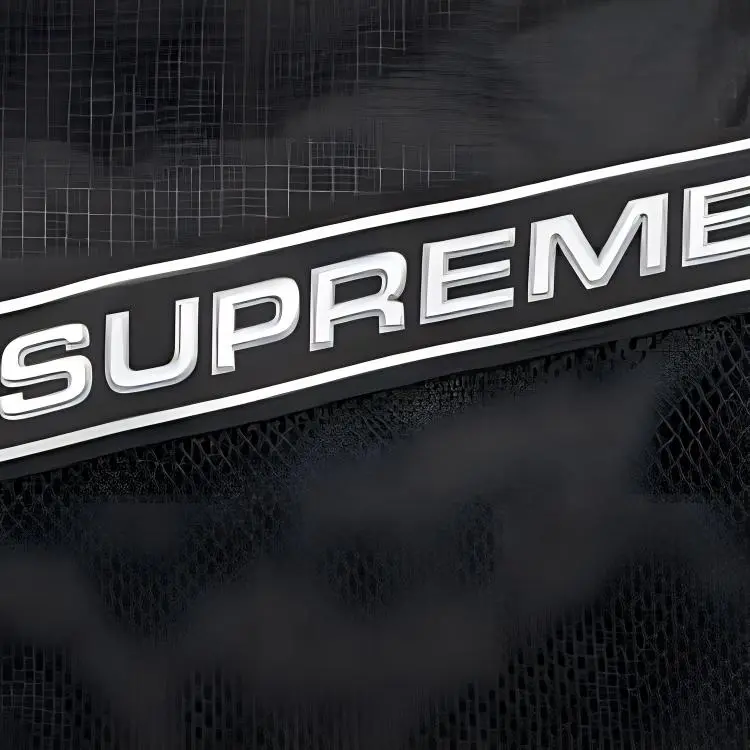 Supreme FW23 Fall/Winter Collection Nylon Portable Gym Bag, Travel Bag Unisex Black-4