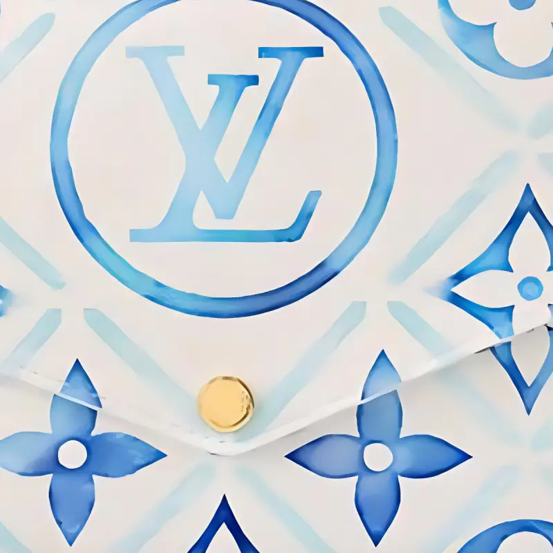 LOUIS VUITTON Felicie Pochette Lagoon Blue-4