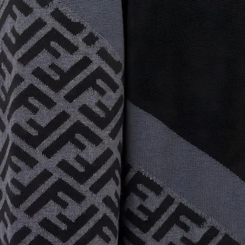 FENDI Ff Jacquard Crewneck Jumper-5