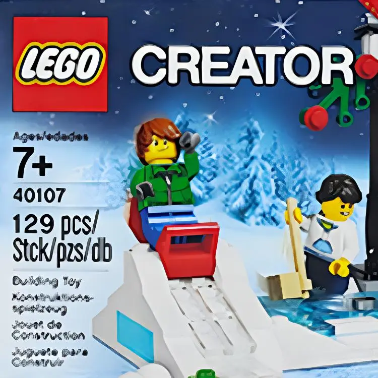 LEGO Winter Building Blocks 129pcs 40107-1