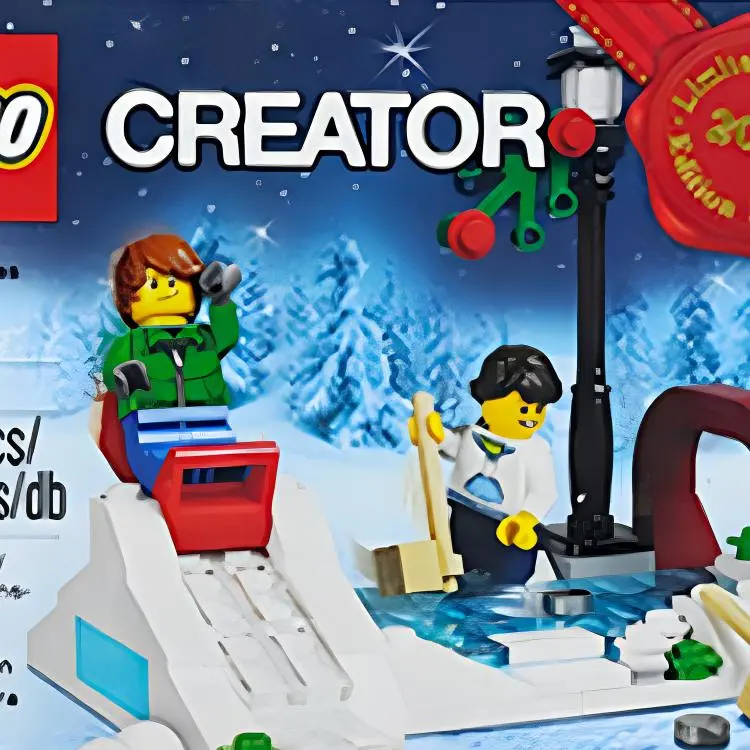 LEGO Winter Building Blocks 129pcs 40107-2