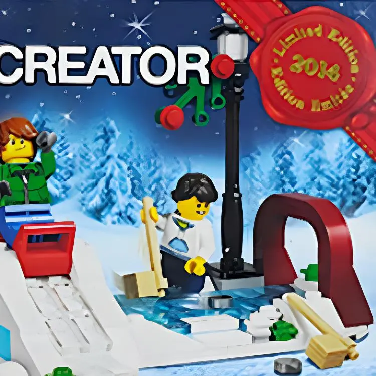 LEGO Winter Building Blocks 129pcs 40107-3