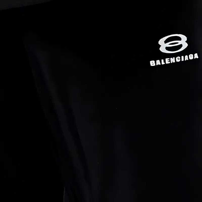 Balenciaga Knitted Sweatpants Regular Fit Men's Black-4