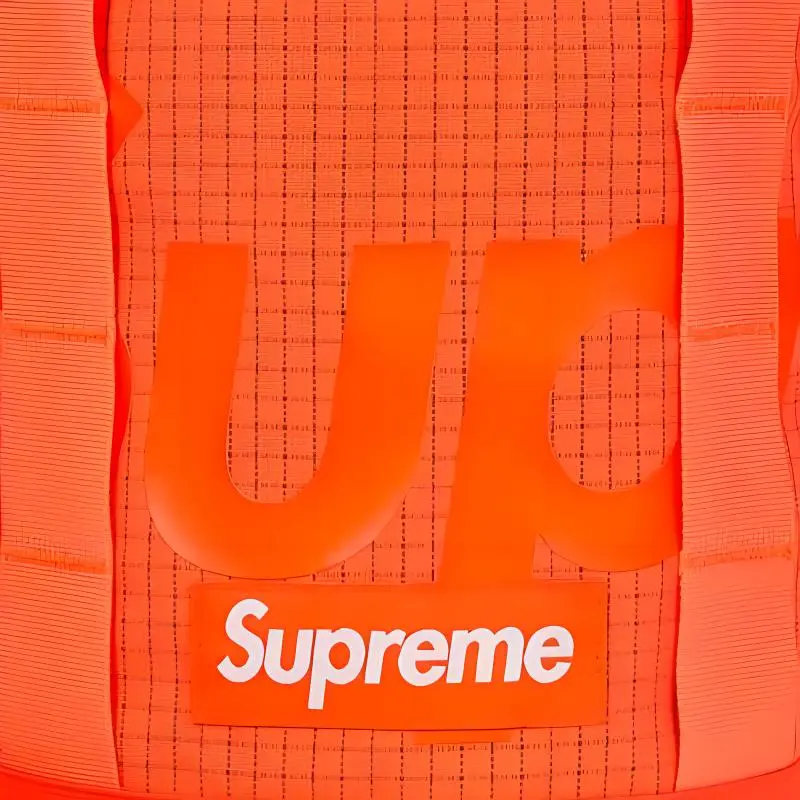 Supreme Polyester One Shoulder Handbags Regular Unisex Orange-4